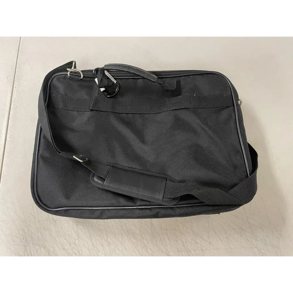 Samsonite Expandable Laptop/Messenger Bag Shoulder Strap Canvas Black